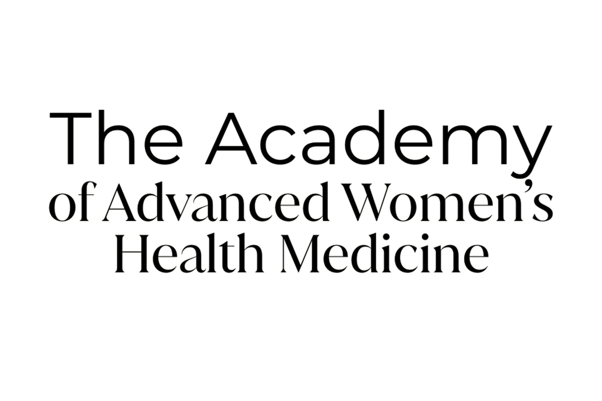 The Academy of Advanced Womens Health Medicine logo v2